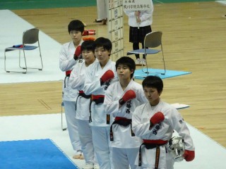 23女子団体組手1