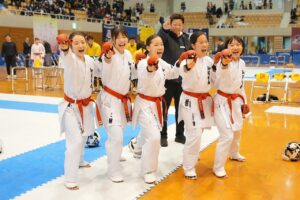 桃太郎杯全国高等学校空手道錬成大会結果!