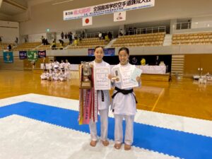 桃太郎杯全国高等学校空手道錬成大会結果!