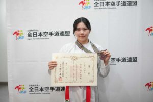 全日本空手道体重別選手権大会結果！
