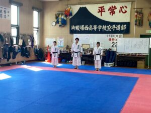 第４３期卒部式