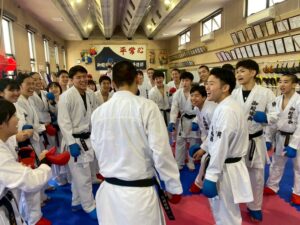 第４３期卒部式