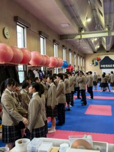 第４３期卒部式