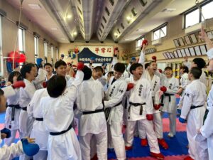 第４３期卒部式